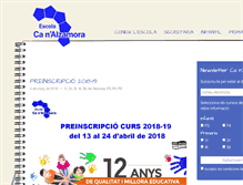 Tablet Screenshot of canalzamora.cat